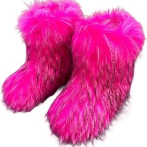 8 Other Reasons Pink Furry Ankle Boots